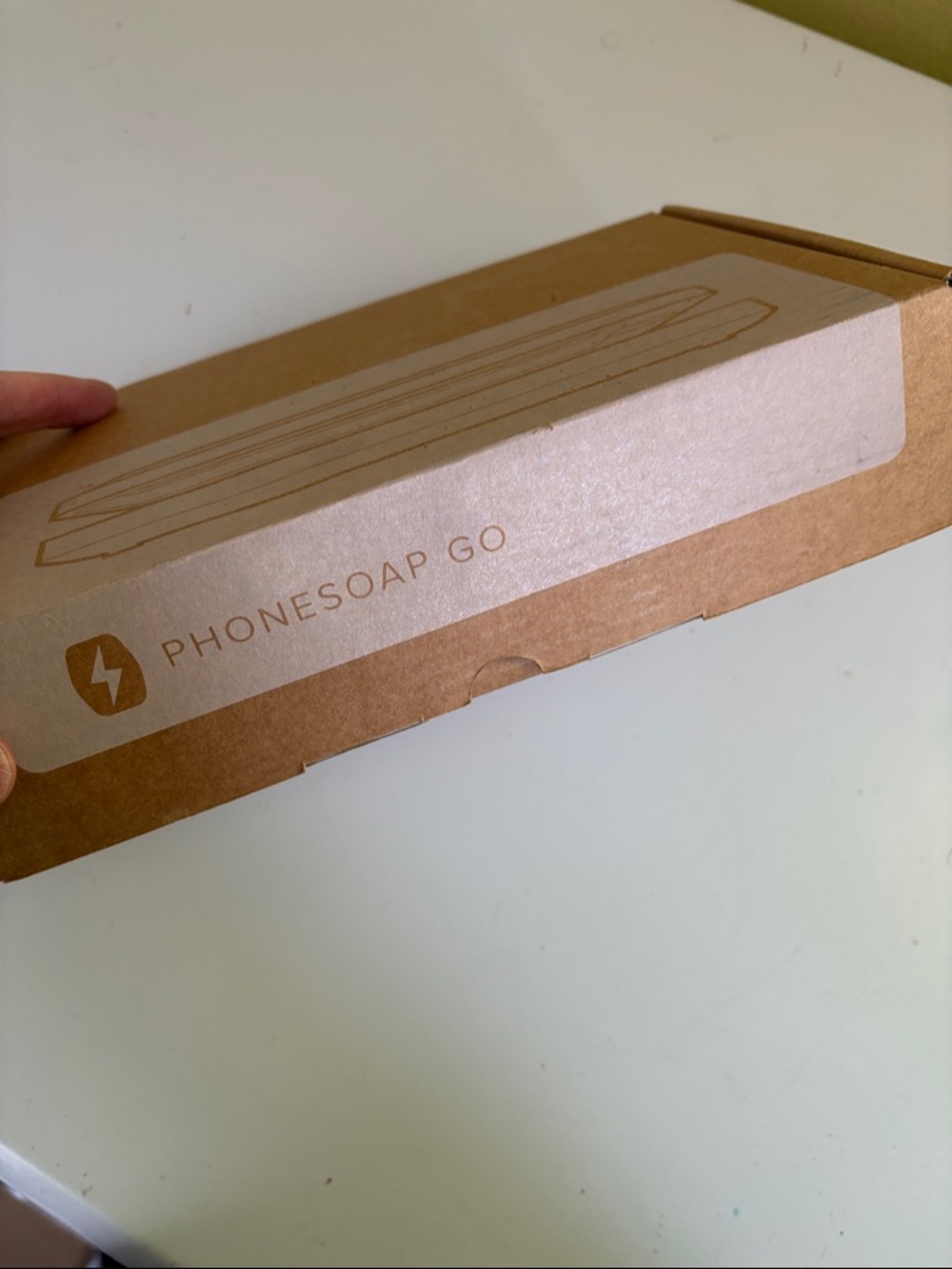 Phonesoap Go White UV Mobile Cell Phone Cleaner and charger New!